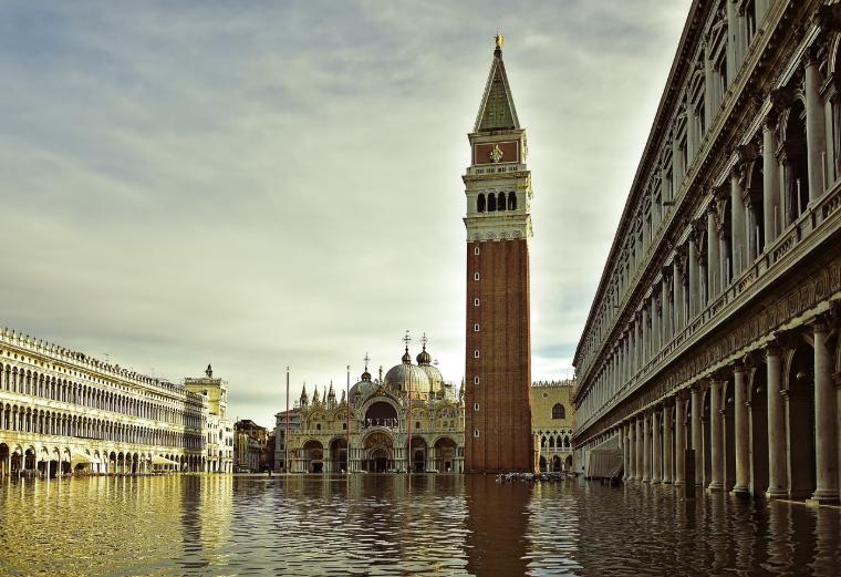 Der Markusturm in Venedig