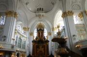 Innenraum der St. Michaeliskirche in Hamburg