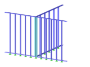 Modell 004469 | Dreifache Stahlrahmenplatte