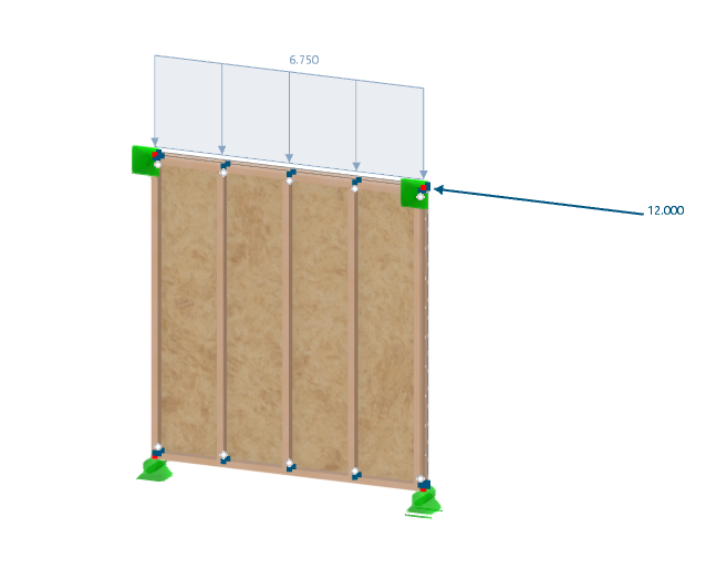 Holztafelwand
