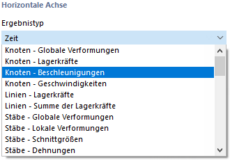 Ergebnistyp für Berechnungsdiagramm auswählen