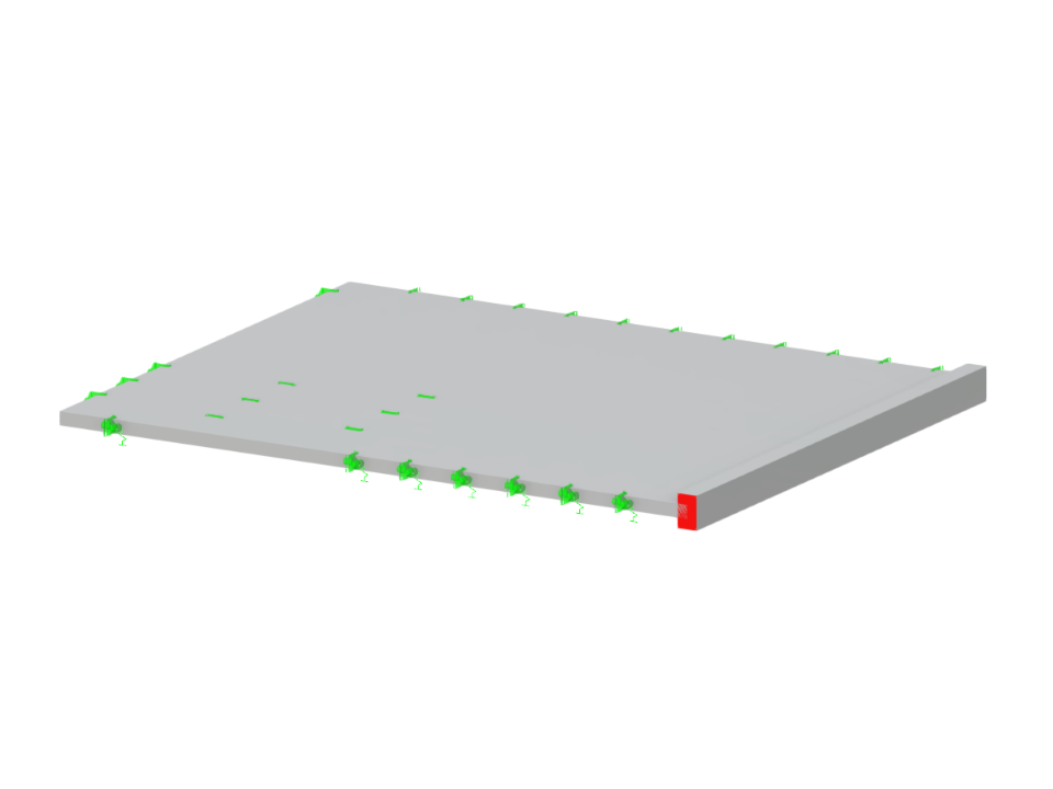 Modell 004649 | Stahlbetondecke