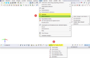 Modellierungstools im Menü 'Extras' und Schaltflächen in CAD-Symbolleiste