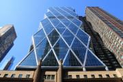 Die innovative Tragwerkstruktur zeigt sich am Hearst Tower ganz offen – typisch für High-Tech-Architektur.