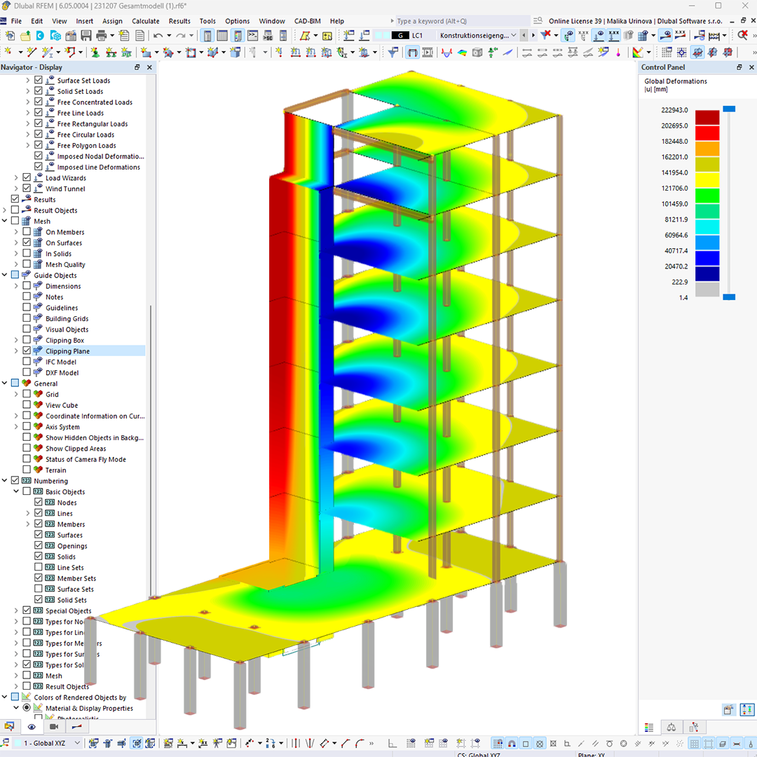 Berechnungen von Holzdecken in RFEM 6