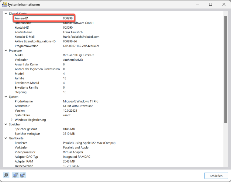 Wo finde ich in RFEM 6 oder RSTAB 9 meine Kundennummer?