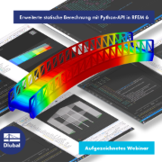 Erweiterte statische Berechnung mit Python-API in RFEM 6
