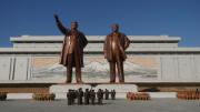 Das Großmonument Mansudae: eine Erinnerung an die Unabhängigkeitsbewegung gegen die japanische Herrschaft über Korea.