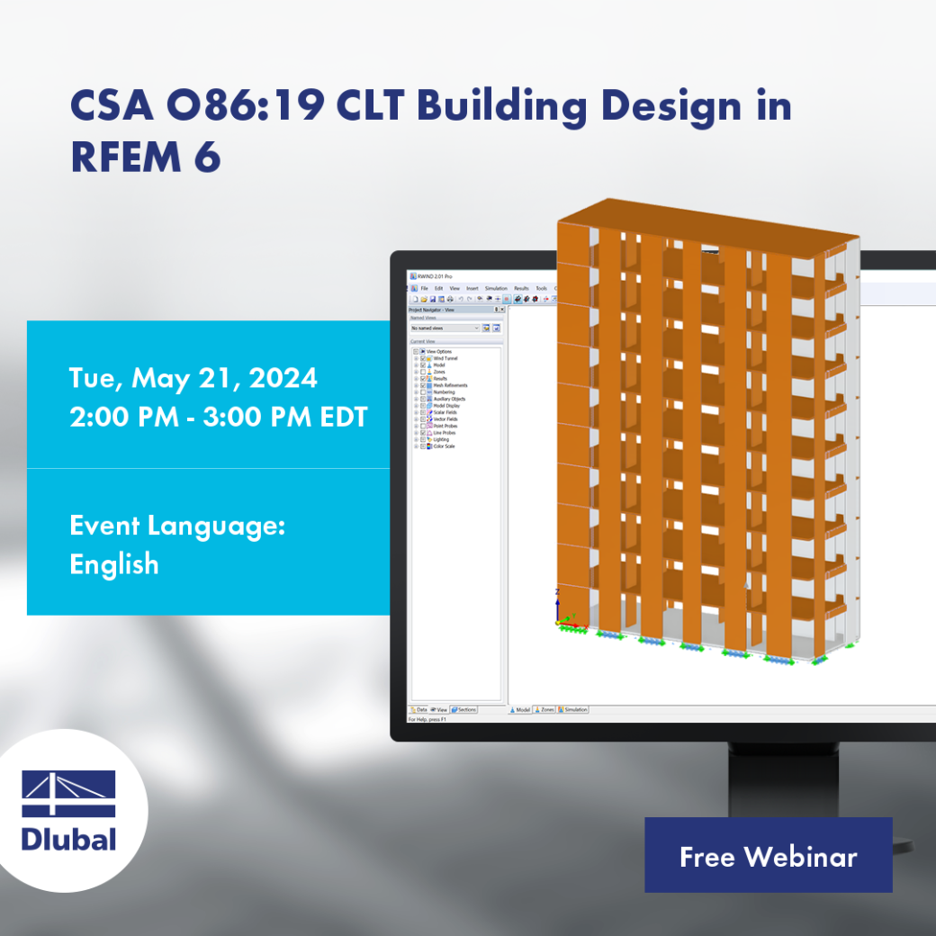 Bemessung von Brettsperrholz nach CSA O86:19 in RFEM 6