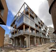 Baustelle des Hochhauses 7