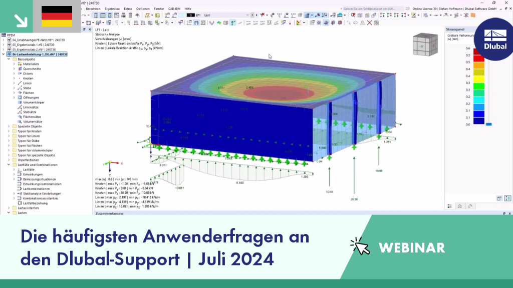 Illustration eines Webinars zu häufigen Supportfragen von Ingenieuren im Juli 2024.