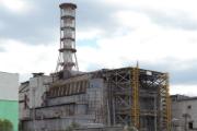 Der Sarkophag von Tschernobyl: Tausende Tonnen Stahl und Beton