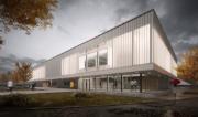 Vilstalhalle in Vilsbiburg im Rendering | © Arc Architekten Partnerschaft mbB