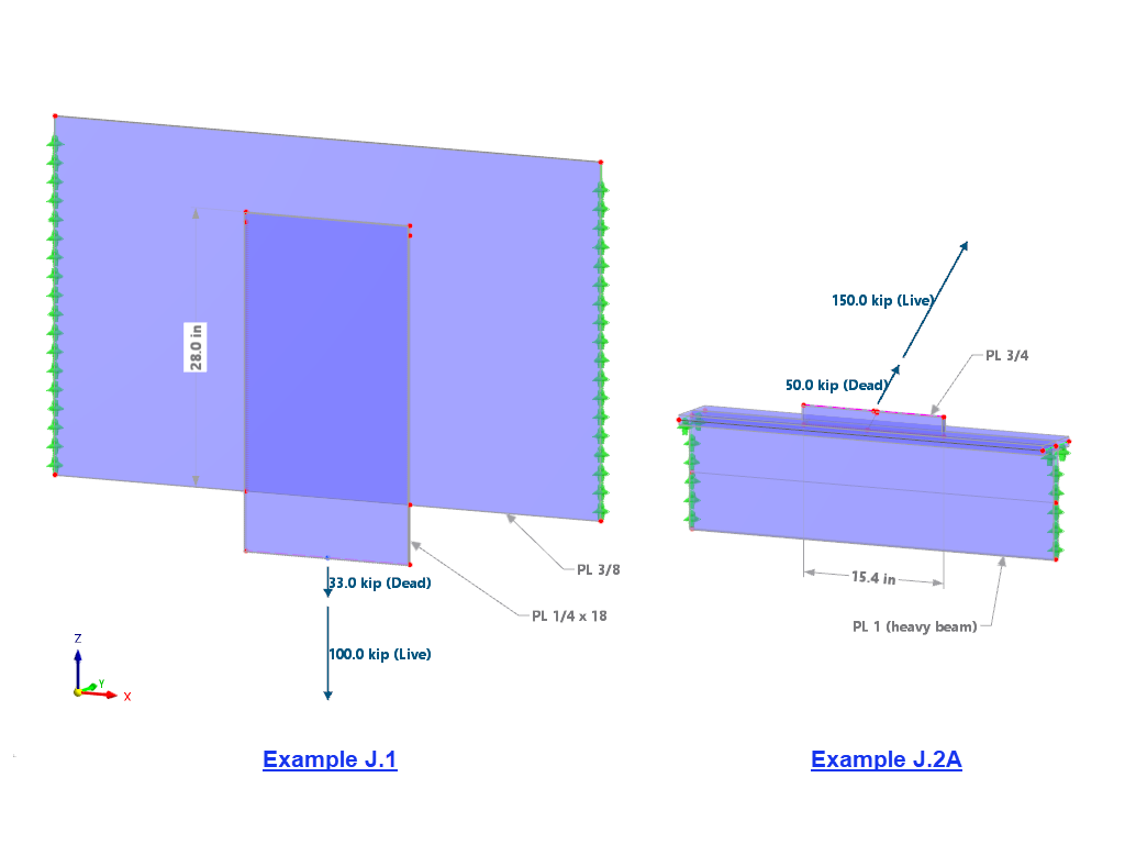 KB 001925 | Kehlnahtbemessung nach AISC in RFEM 6