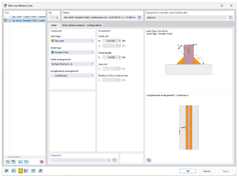 KB 001925 | Kehlnahtbemessung in RFEM 6 nach AISC-Normen