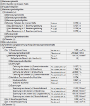 Diagramm zur Darstellung der erforderlichen Längsbewehrung in Bemessungsdetails, inklusive markierter Bewehrungsabschnitte.