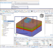 3D Bodenabbildung | Finite Elemente Methode | Generierte Lagerung | Geotechnische Analyse