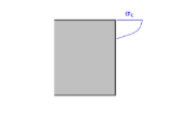 Diagramm zur kriecherzeugenden Spannung σc und zeitabhängigen Materialverformung