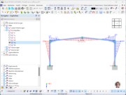 Grafischer Vergleich von integrierten Stahlanschlüssen mit struktureller Interaktion in Simulationsergebnissen