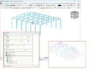 Import ausgewählter Schichten von DXF-Dateien nach RFEM 6, mit gezielter Eingabe der wichtigen Bauteile.