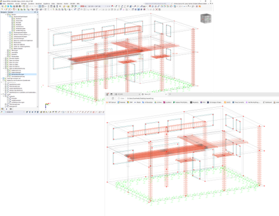 Vektorgrafik zeigt ein Export-Beispiel aus RFEM 6, dargestellt im SVG-Format.