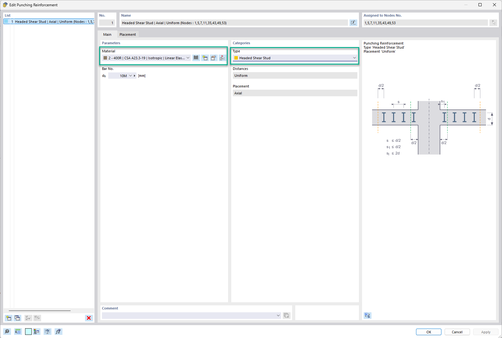 KB 001966 | Durchstanznachweis in RFEM 6 nach ACI 318-19 und CSA A23.3:19 | Teil II