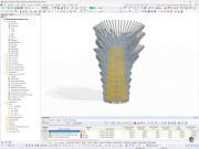 3D-Modell aus Aluminiumrohren, entworfen von CRAFT Engineering Studio, dargestellt in einer realistischen Weise.