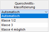 Klassifizierung manuell festlegen