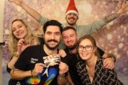 Die Fotobox war eines der Highlights der Weihnachtsfeier 2025.