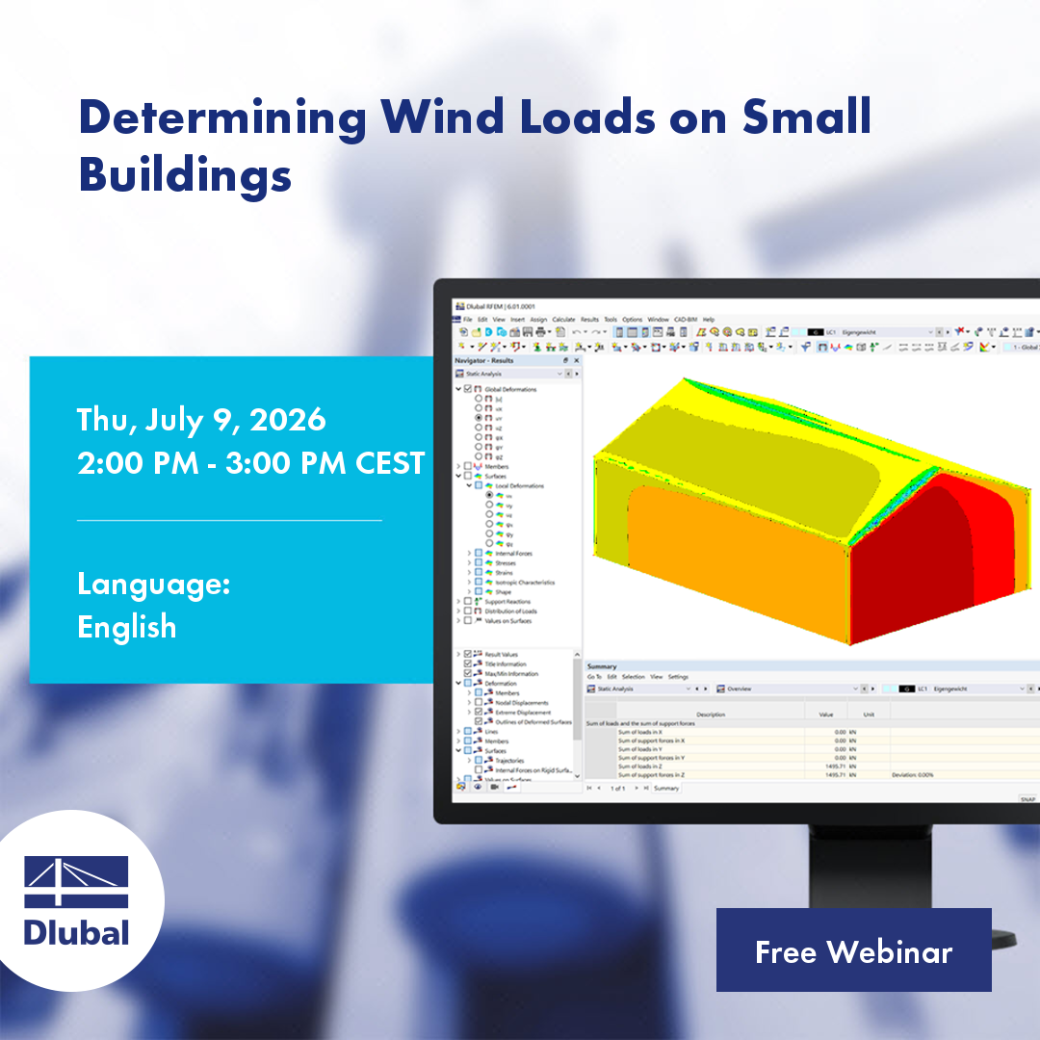 Ermittlung von Windlasten auf kleine Gebäude