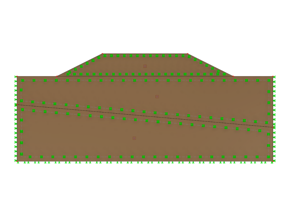 Model 006181 | Sloped Base Soil Layers in Solid Model
