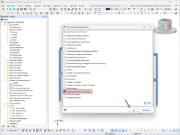 Dialogfenster zum Exportieren der GUI-Einstellungen mit aktivierter Option für benutzerdefinierte Symbolleisten in einer Finite-Elemente-Software.