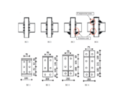 Abb. 2 Konfiguration der Prüfkörper