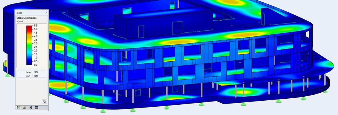 RFEM Structural Analysis Software | Building Model