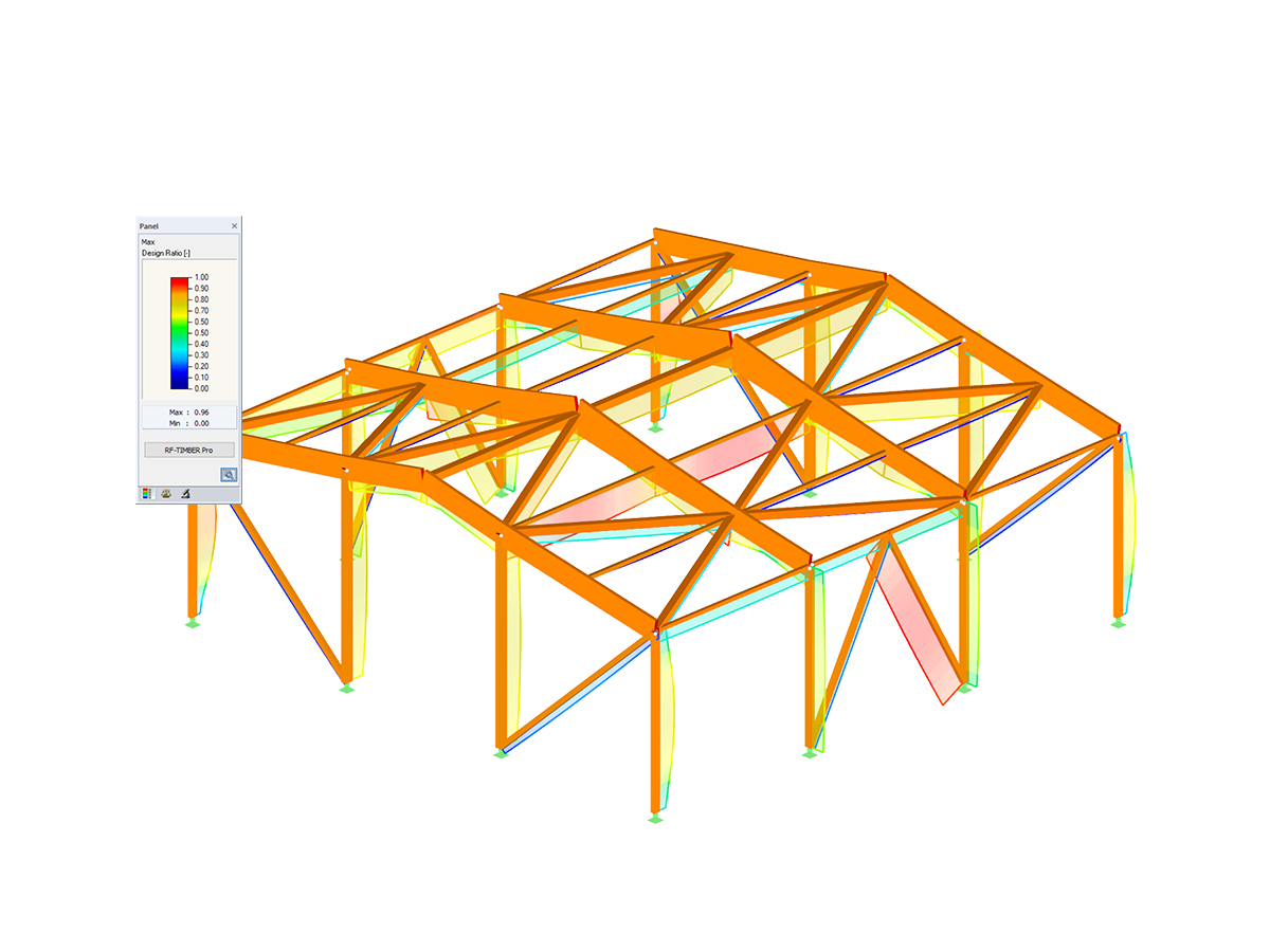 RF-/TIMBER Pro Add-on Module for RFEM/RSTAB | Design of Timber Members According to EC 5 or SIA 265