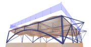 Roof with Pneumatic Cushions