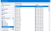 Steels according to the Australian standard AS/NZS 4600:2005 in the material database