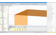 Graphical and tabular output of the forces of a line release
