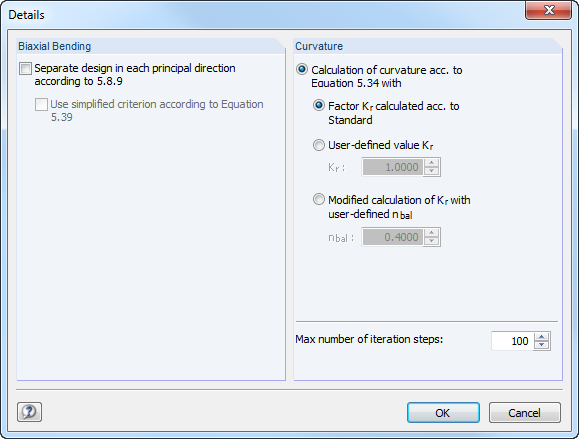 Detail Settings