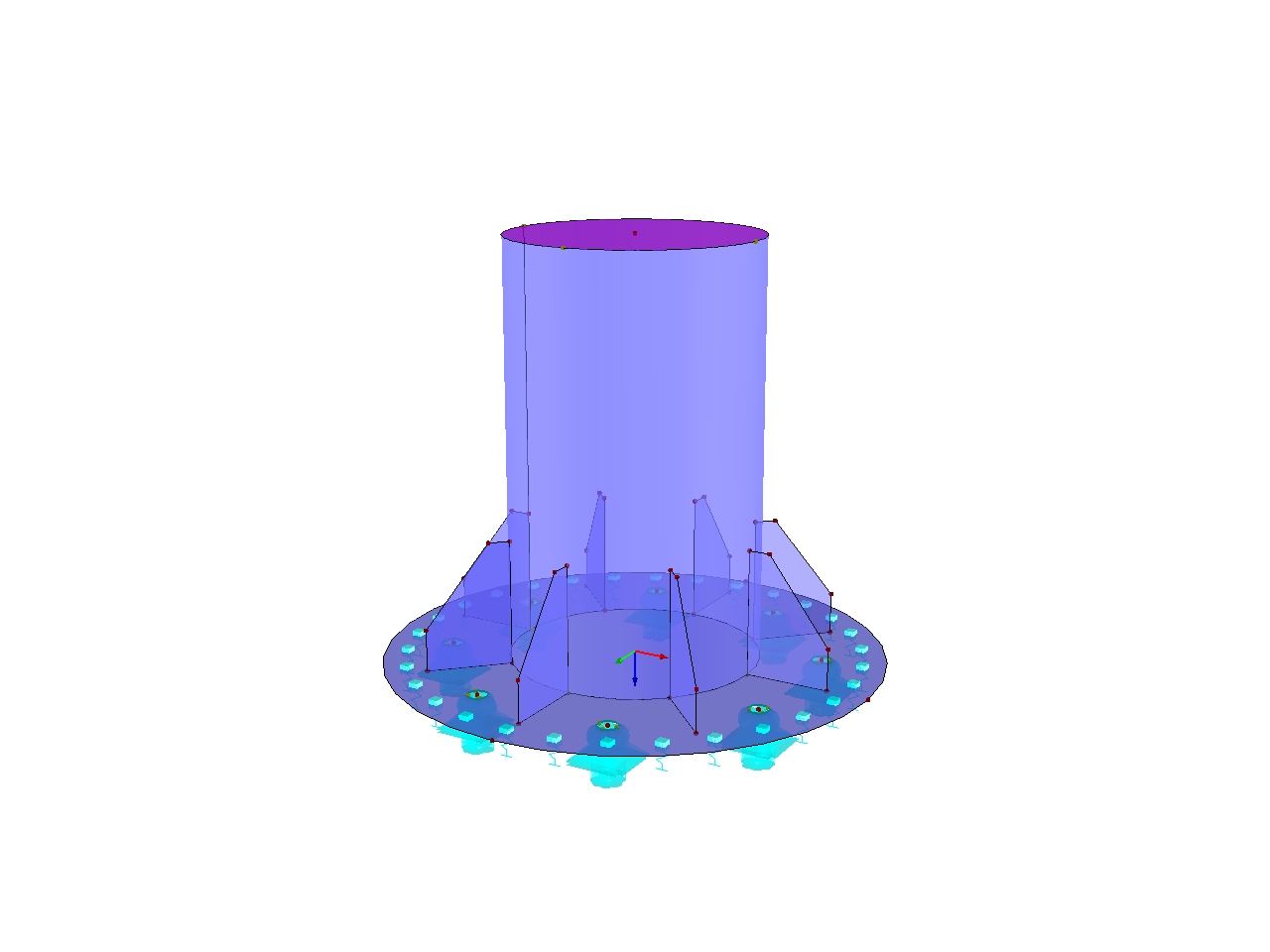 Column Foot Deformations