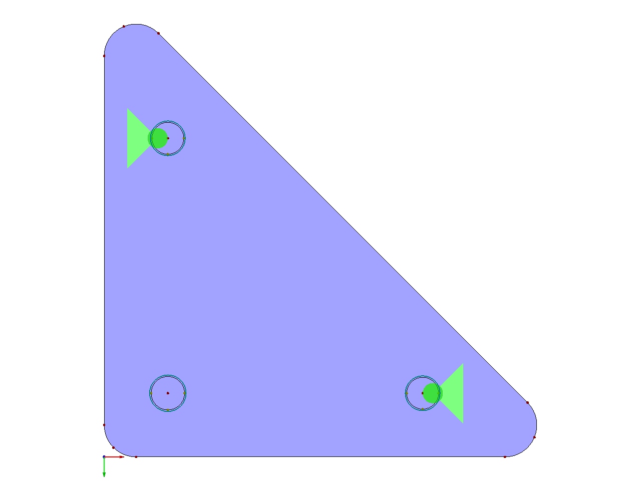 Steel Structure Gusset Plate | RFEM