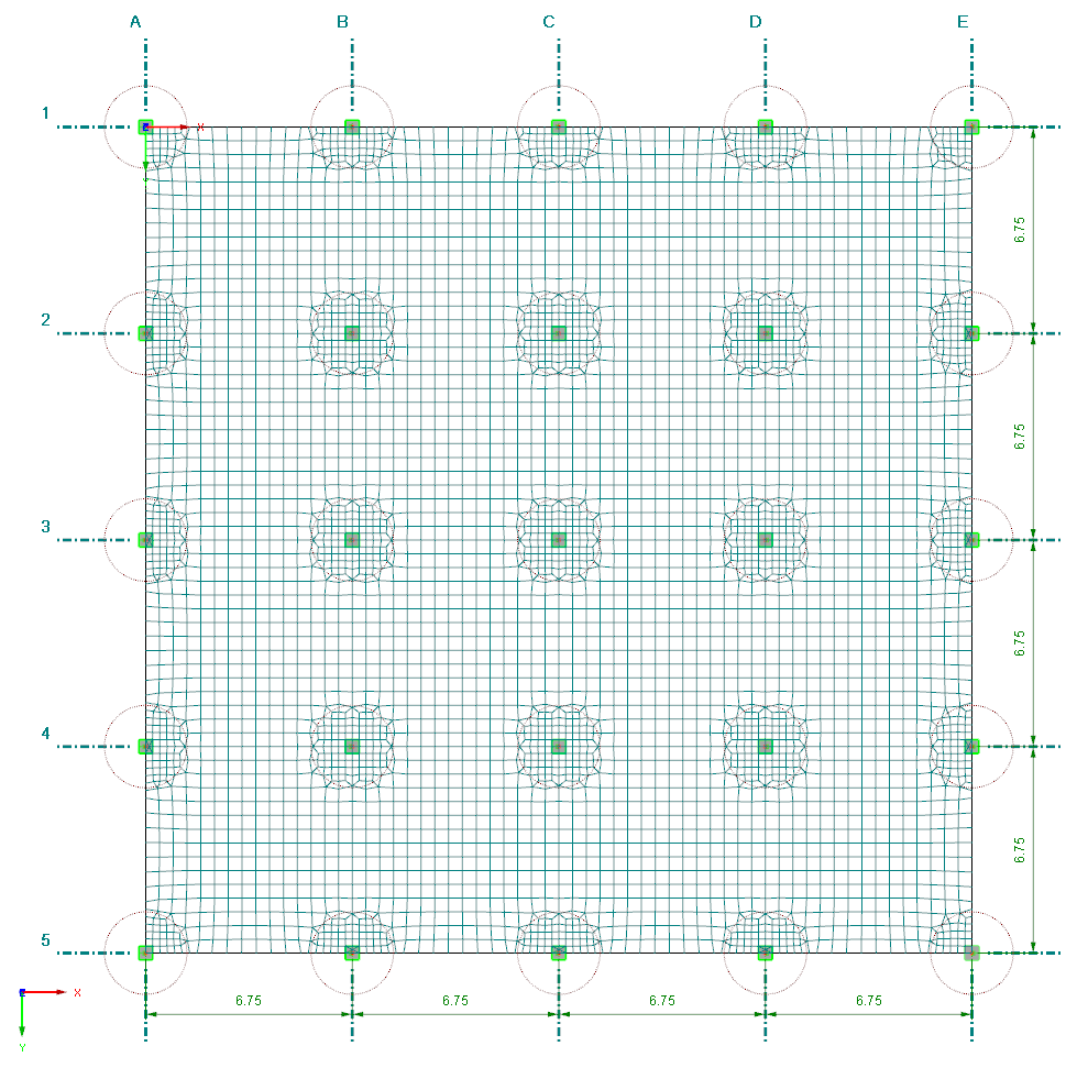 Model with FE Mesh