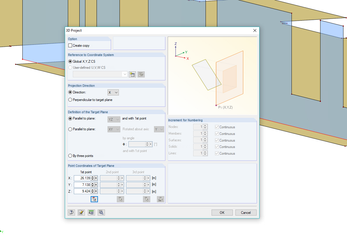 Vertical Alignment of Wall at Ceiling Level
