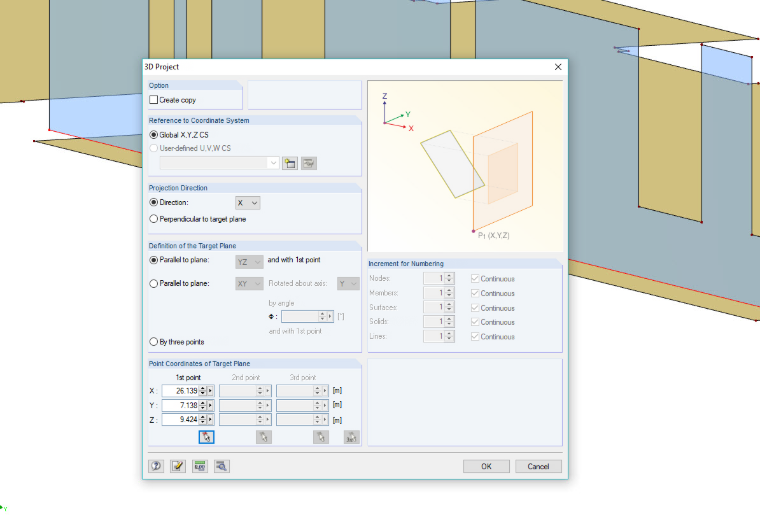 Vertical Alignment of Wall at Ceiling Level