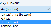 Arrangement of Minimum Reinforcement
