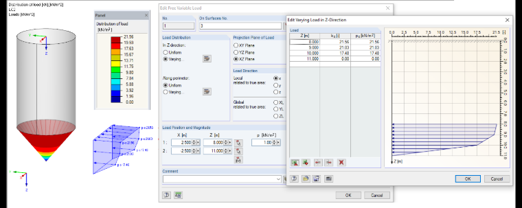 Frictional Loads in Hopper ptf