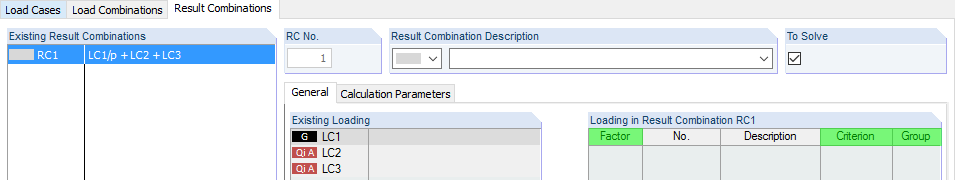 Result Combination