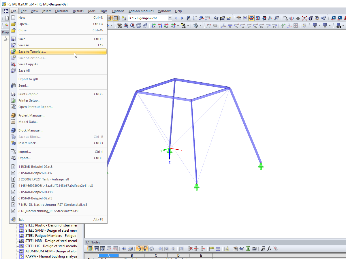 Creating Templates