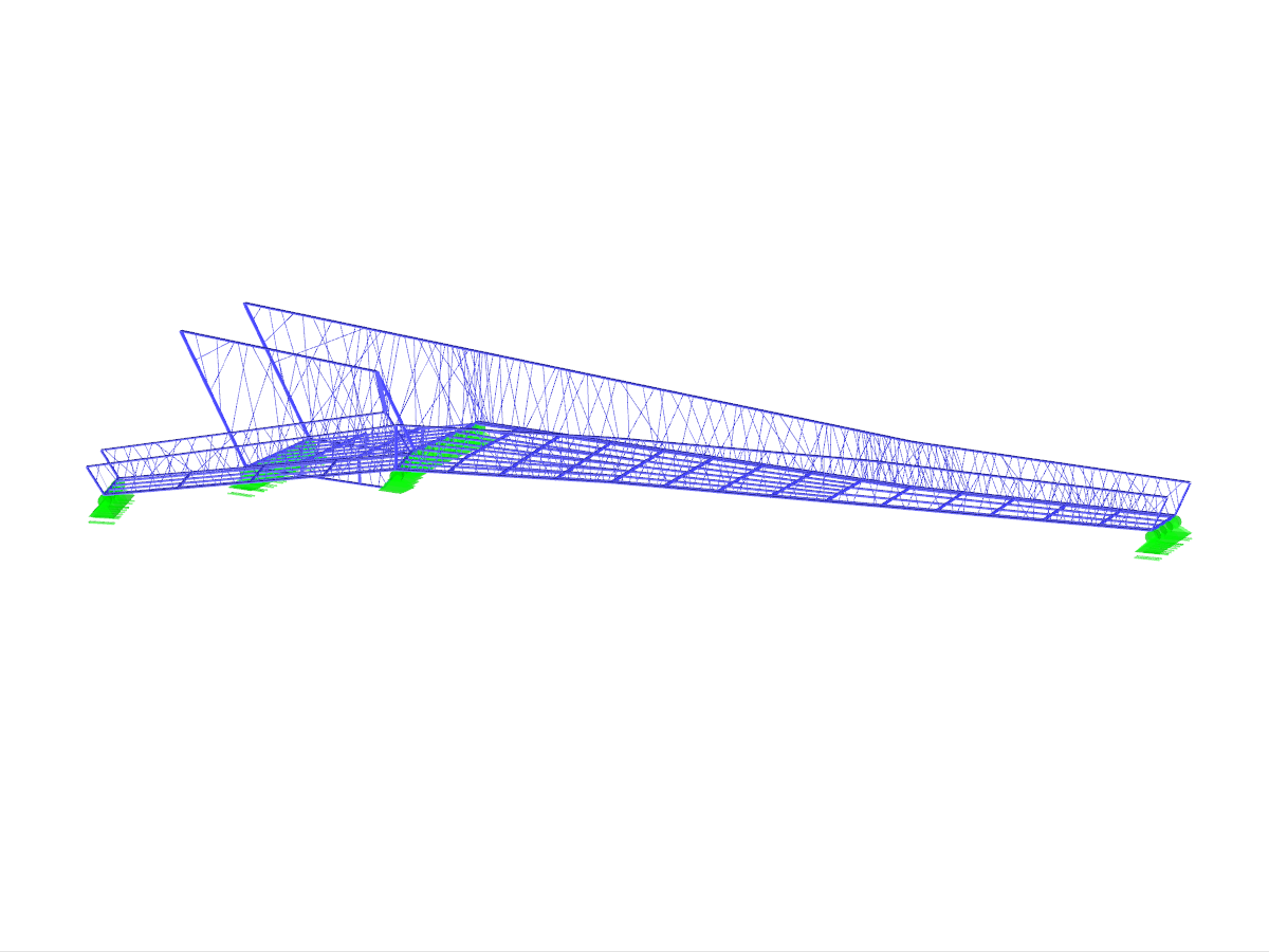 Pedestrian Footbridge, Rosenburg, Austria
