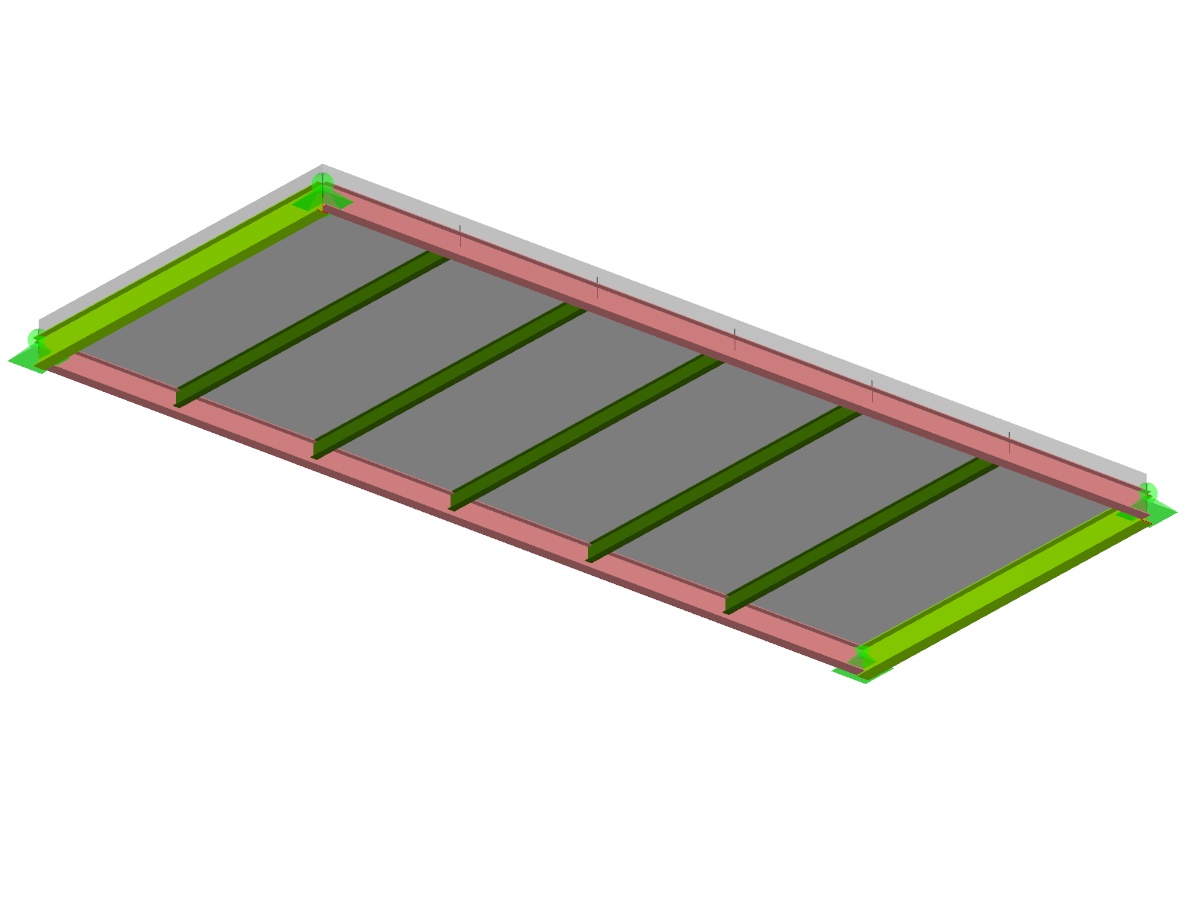 Reinforced Concrete Slab on Steel Downstand Beams